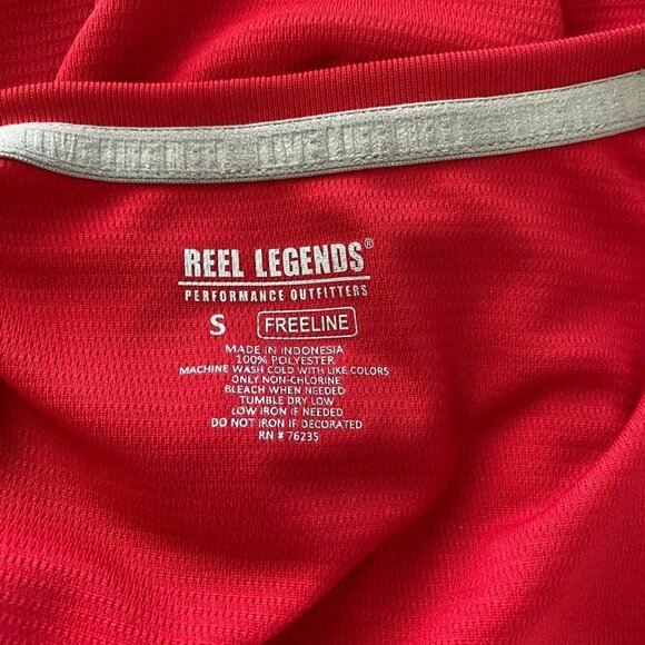 Reel Legends Freeline Long Sleeve Performance Women's Top Size Small - Picture 7 of 7